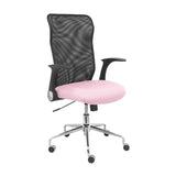 Silla Minaya Respaldo Malla Negro Asiento Bali Ro