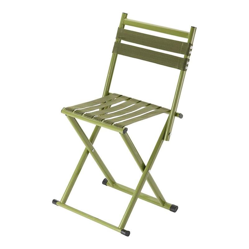Silla Plegable Travel Verde, 30 X 30 X 70 Cm