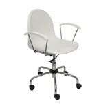 Silla Ves Giratoria Color Blanco