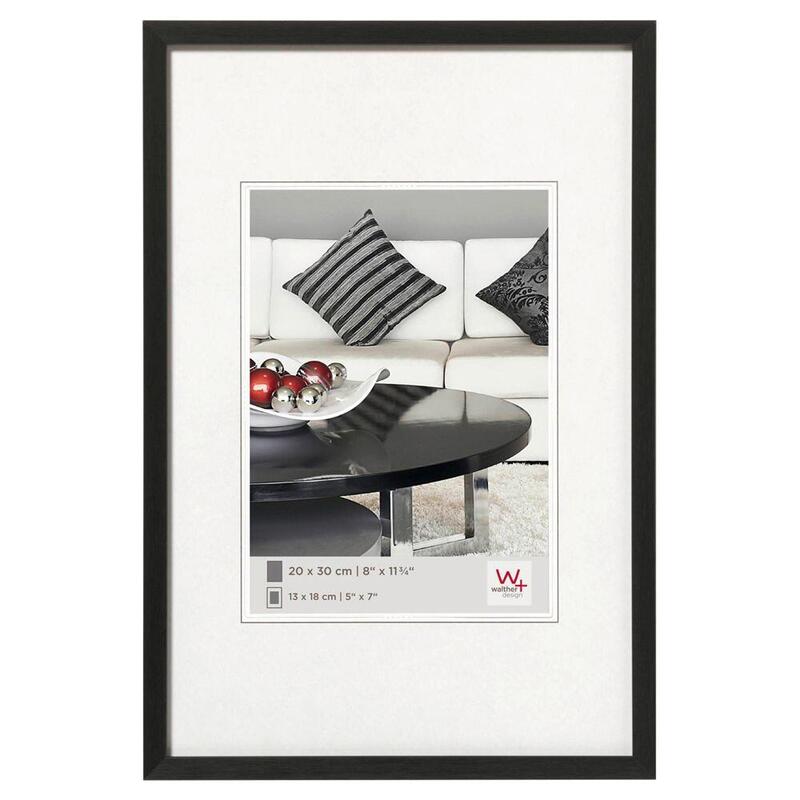 Silla Walther 20x30 Aluminio Negro Aj030b