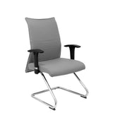 Sillón Albacete Confidente Patín Bali Gris Claro