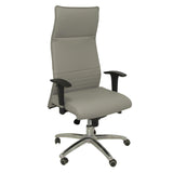 Sillon Albacete Xl Piel Gris Oscuro Hasta 160kg