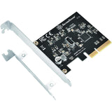 Silverstone Ecu07, Tarjeta Superspeed-20gbps Interno Usb 3.2 Tipo C-Key-A-Gen-2x2-Pcie Sst-Ecu07