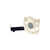 Silverstone Fm92b 90x90x25 Con Aspas De 110x110 Y Regulador Negro