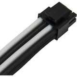 Silverstone Pp07e Cable De Extensión 8 Pines 4 + 4 Cpu Eps 300 Mm 18 Awg Sst-Pp07e-Eps8bw Negro + Blanco
