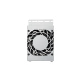 Silverstone Rac45-Fc-801, Ventilador De Caja Plateado/Negro, 80 Mm Sst-Rac45-Fc-801
