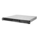 Silverstone Rm100 - Chasis De Servidor Rack 1u Con Soporte Para Placa Base Atx Y Diseño De Módulo I/O Reversible, Sst-Rm100