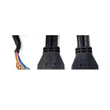 Silverstone Sst-Fp32b-E - Panel Frontal 3.5 "4x Usb 3.0 Con Audio Hd, Negro