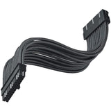 Silverstone Sst-Pp07e-Mbb - Cable Extensor Enfundado 30cm Placa Base 24pines