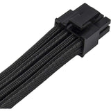 Silverstone Sst-Pp07e-Pcib - Cable Extensor Enfundado 25cm 8pines A Pci-E 6+2