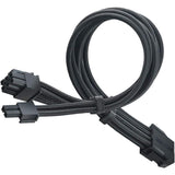 Silverstone Sst-Pp07e-Pcib - Cable Extensor Enfundado 25cm 8pines A Pci-E 6+2