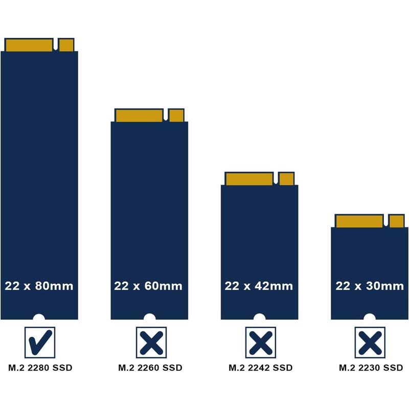 Silverstone Tp04, M.2-Ssd-Kit De Refrigeración, Aleación De Aluminio, Gris Titanio, Sst-Tp04t