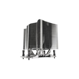 Silverstone Xe04-Sp6p, Disipador De Cpu Plateado Negro, 92 Mm Xe04-Sp6p