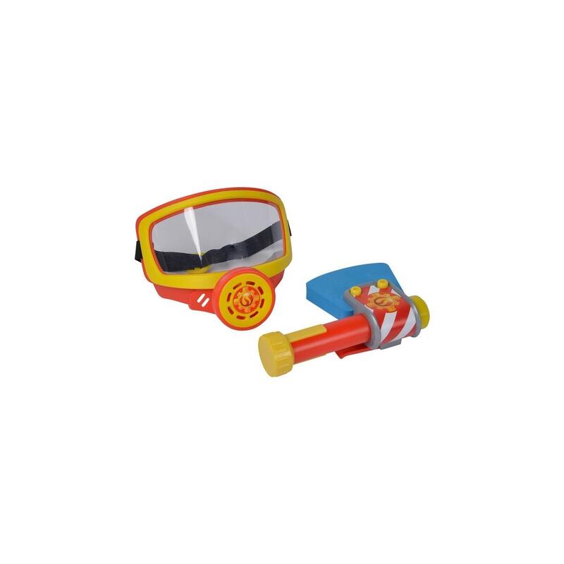 Firefighter Simba Sam Sam Brigada De Fire Oxygen Mask, Rol Play Yellow/Orange 109252476