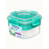 Simema Contenedor De Almacenamiento De Alimentos Snacks To Go 400 Ml Verde Menta