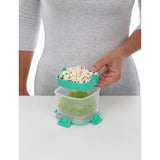 Simema Contenedor De Almacenamiento De Alimentos Snacks To Go 400 Ml Verde Menta