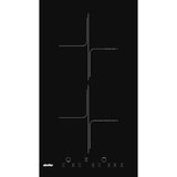 Simfer H3.020.Deisp Hob, Induction, Width 18 Cm, 2 Cooking Zones, Touch Control, Black