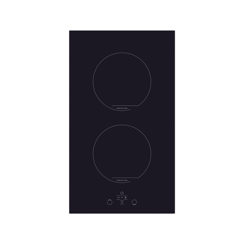 Simfer H3.020.Deisp Placa De Cocción, Inducción, Ancho 30 Cm, 2 Zonas De Cocción, Control Táctil, Negro