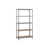 Simonrack Kit Maderclick Mini 5/400 Estantería Metálica 5 Baldas/150kg De Madera 180x80x40cm Gris