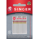 Singer Universal Needle 80 12 10pk (Woven Fabrics)