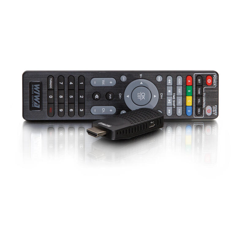 Sintonizador Dvb-T/T2 Wiwa H.265 Mini