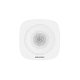Sirena Interior Hikvision Axpro Indicador Azul. Tecnología Inalámbrica Tri-X Bidireccional 868 Mhz