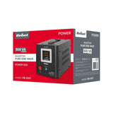 Sistema De Alimentación De Emergencia Rebel Power-500: Inversor Con Onda Sinusoidal Pura Y Función De Carga De 12 V, 230 V, 500 Va/300 W