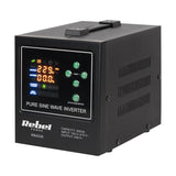 Sistema De Alimentación De Emergencia Rebel Power-500-Lfp4: Inversor Con Onda Sinusoidal Pura Y Función De Carga De 12 V, 230 V, 500 Va/300 W