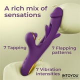 Siter Vibrador Con Lengua Movimiento Flipping Y Bola Golpeteo