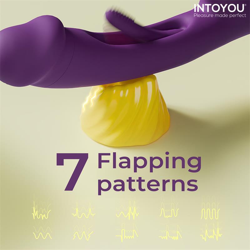 Siter Vibrador Con Lengua Movimiento Flipping Y Bola Golpeteo