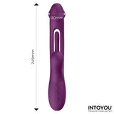 Siter Vibrador Con Lengua Movimiento Flipping Y Bola Golpeteo