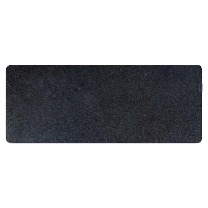Sizigia Alfombrilla Premium De Fieltro Para Escritorio Gris Oscuro Xl