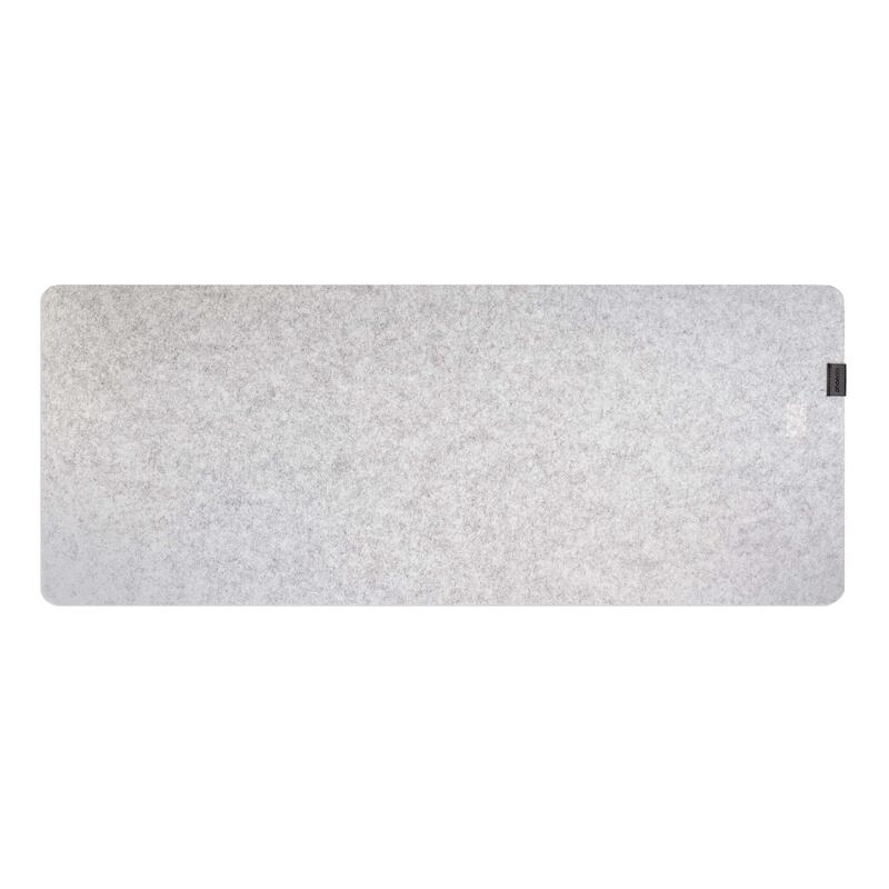 Sizigia Alfombrilla Premium De Fieltro Para Escritorio Gris Xl