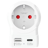Skross Adapter Europe To Usa + 2x Usb Slot - 2.400 Mma