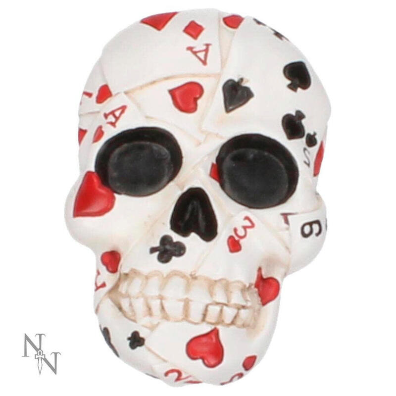 Skulls - Abrebotellas - Deck Of Cards Con Iman 8cm