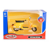 Skuter Msz 1:18 1976 Vespa 200 Rally Zólty