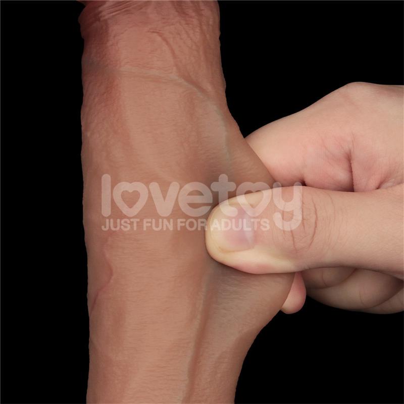 Sliding Pro Dildo Piel Deslizante-Retractil Dual Layer 9