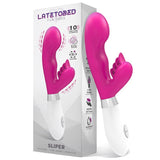 Vibrador Conejito Sliper  Silicona Rosa
