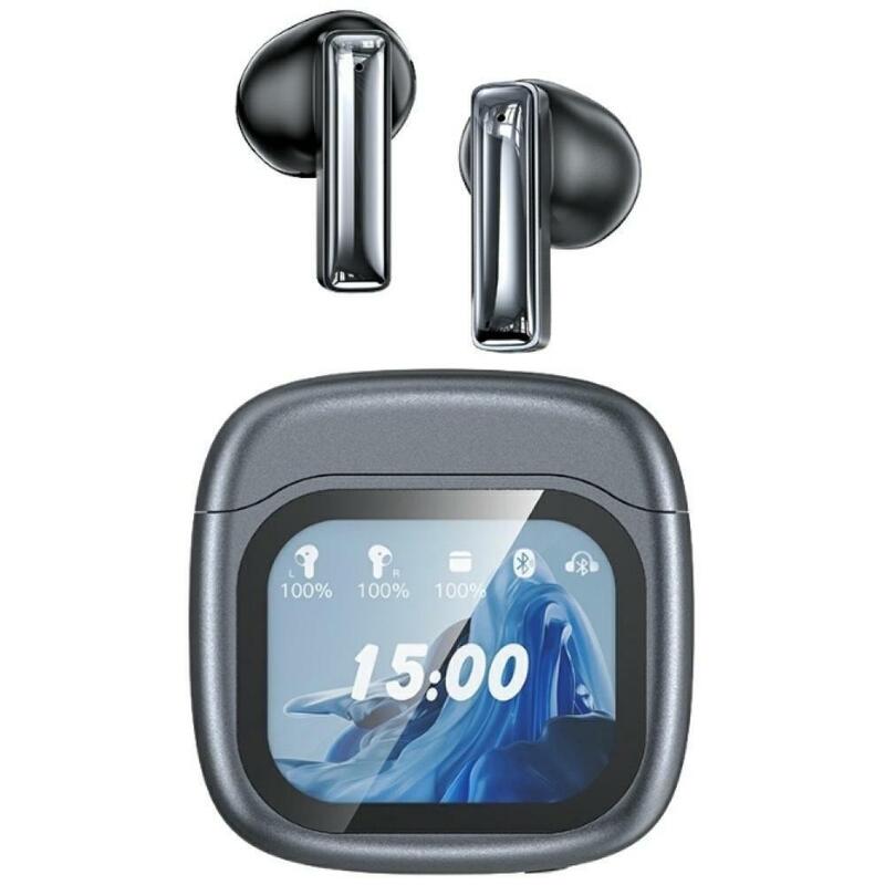 Sluchawki Bluetooth Enc Tp100 5.4 Tws Lcd Czarne