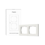 Smart Switch Frame H2 (2-Gang)/White Fe-X01d-W Aqara