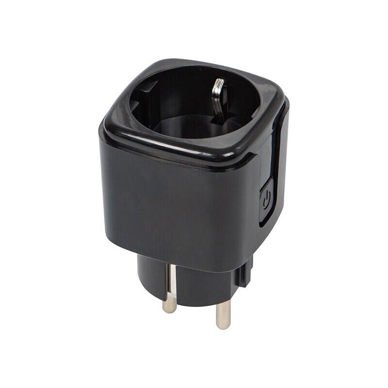 Smart Wifi-Controlled   Socket Tuya V3 Negro