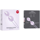 Fun Factory - Smartballs Duo Bolas Pelvicas Blanco / Lila Pastel