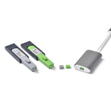 Smartkeeper Mini "Minidisplayport" Blocker Verde 4 Uds.+Key