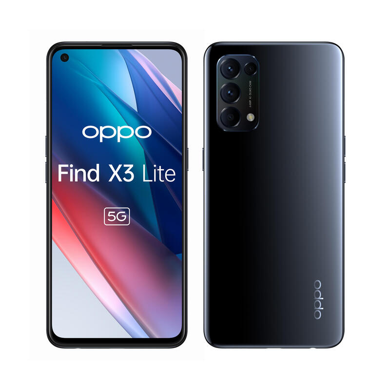 Smartphone Oppo Find X3 Lite 6.4" Oc 8gb 128gb 5g Android 11 Black