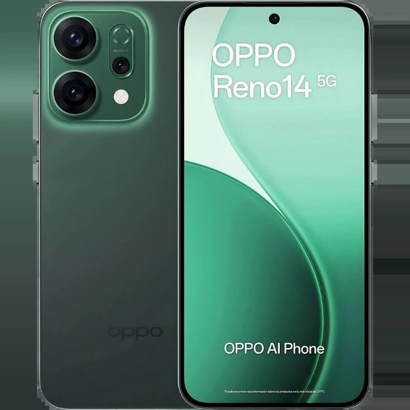 Smartphone Reacondicionado Oppo Reno14 5g 12gb/256gb Luminous Green