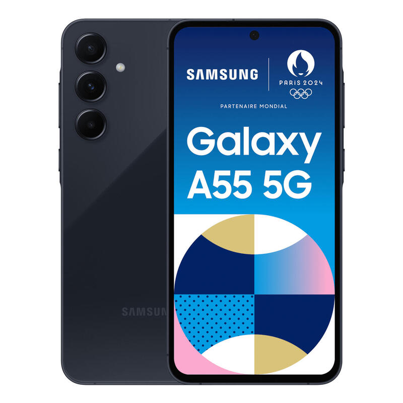 Smartphone Samsung Galaxy A55 5g Awesome Navy 8+128gb 6.6" Amoled 120hz Full Hd