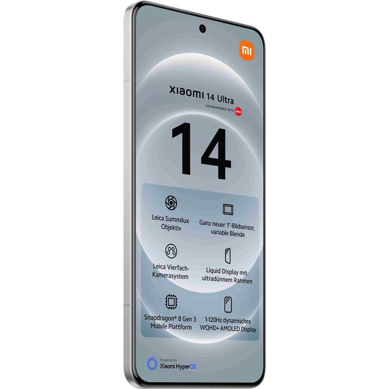 Smartphone Xiaomi 14 Ultra 16gb 512gb 6.73' 5g Blanco