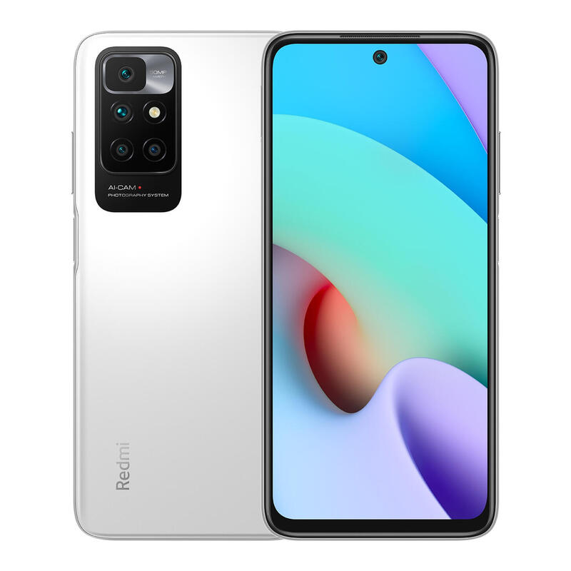 Smartphone Xiaomi Redmi 10 4 / 64gb 6 5 Lcd 2400x1080 5000mah Dual Sim 4g Blanco Guijarro
