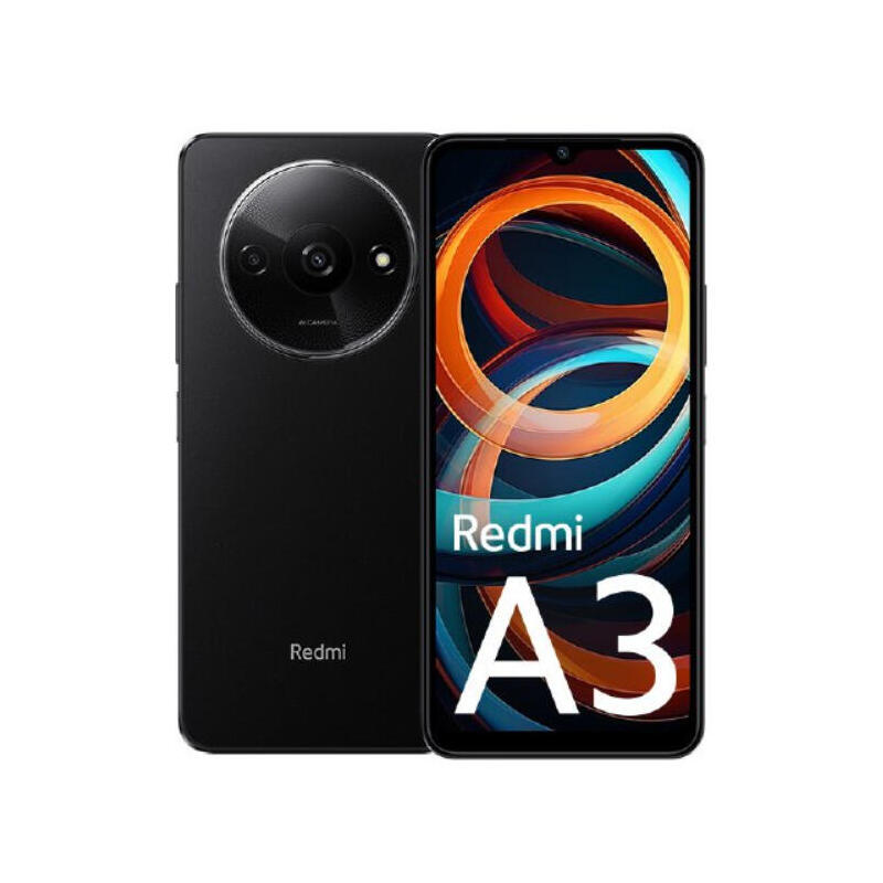 Smartphone Xiaomi Redmi A3 3gb 64gb 6.71' Negro Medianoche