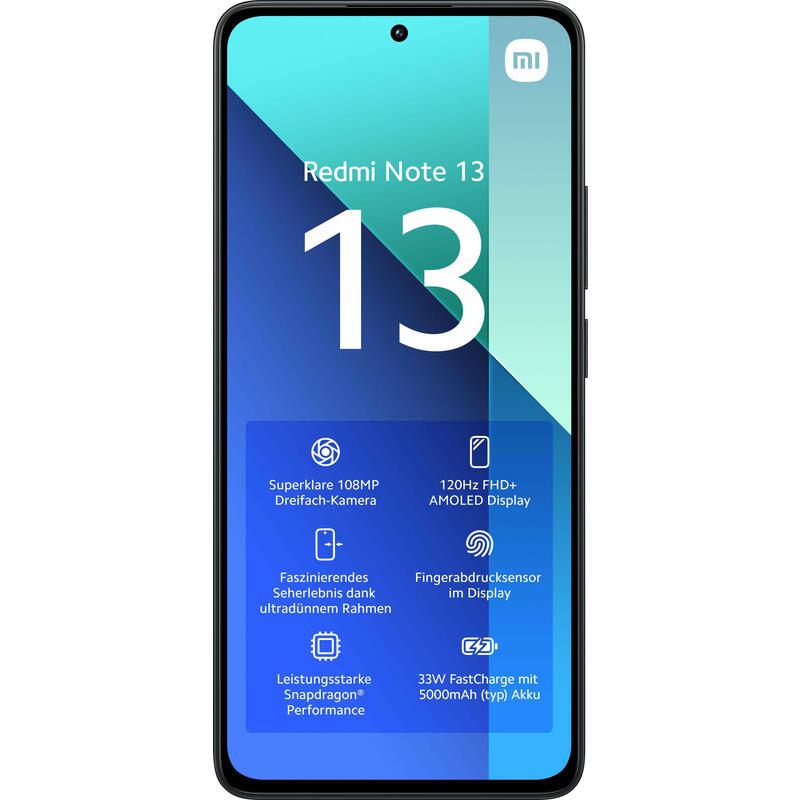 Smartphone Xiaomi Redmi Note 13 6gb 128gb 6.67' Negro